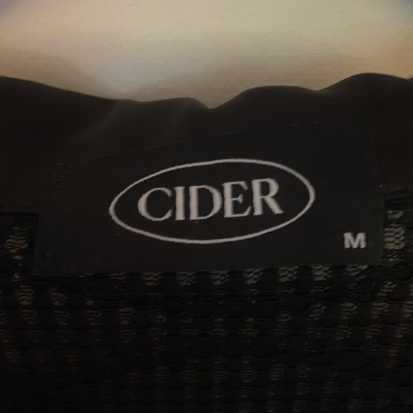 SOLD Cider long sleeve sheer top - Picture 4 of 4